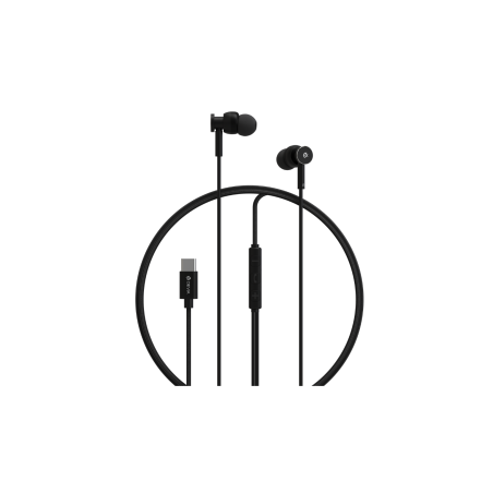 Écouteurs Intra-Auriculaires Filaires en Métal Devia Smart Series M1 EM110 - Noir — Devia · Smarty Paris 18e